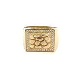 Bague Roche, Or 10K
