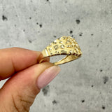 Nugget Ring 10K Gold