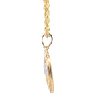 Medusa Pendant 10K Gold 30x30mm
