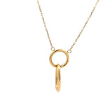Interlocking Necklace 18K Gold