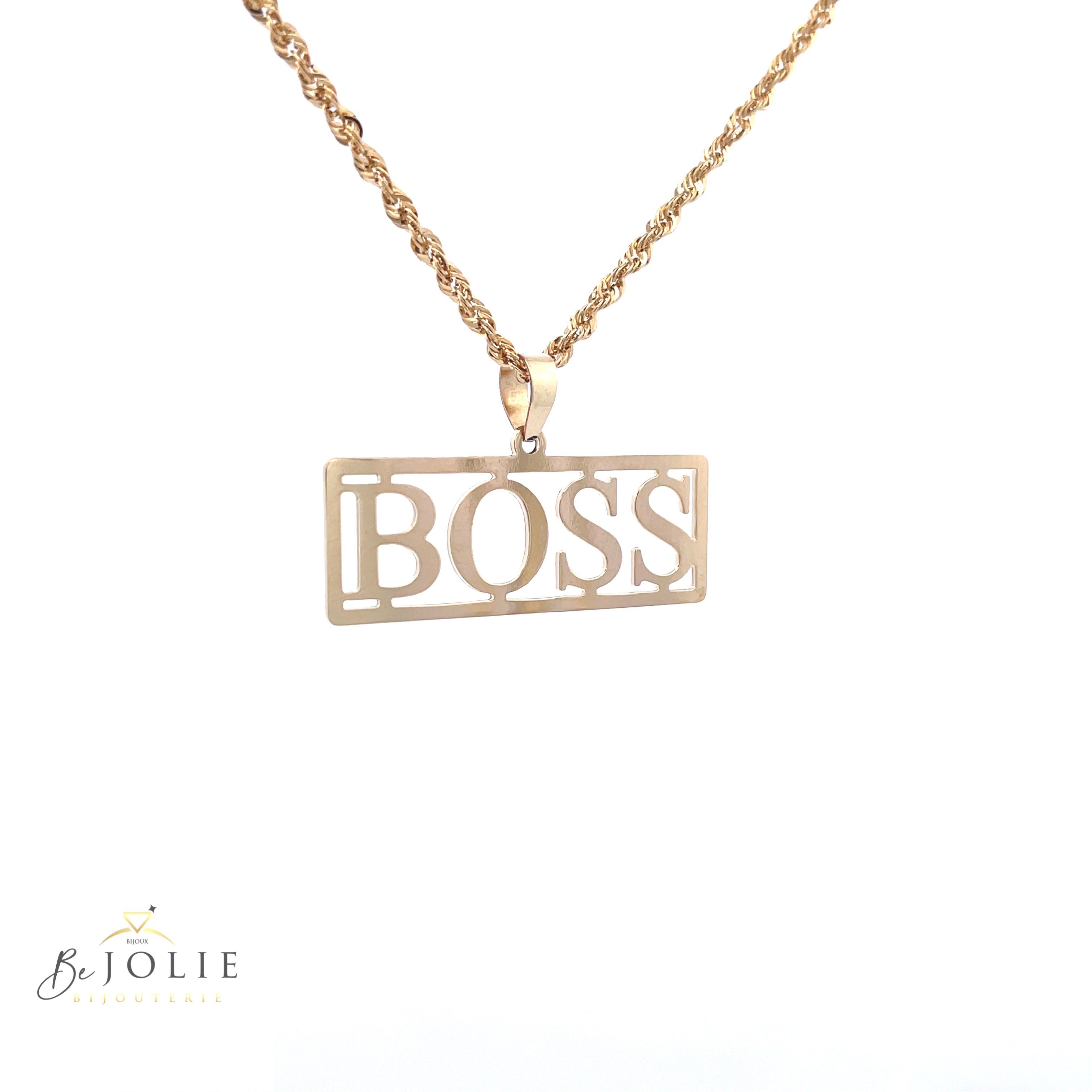 BOSS Gold Pendant Gold 10k