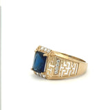 Blue Sapphire Ring 10K Gold
