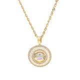 Medusa Pendant 10K Gold 30x30mm