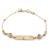 10K Gold Felicia Baby Bracelet