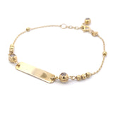 10K Gold Felicia Baby Bracelet