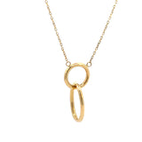 Interlocking Necklace 18K Gold