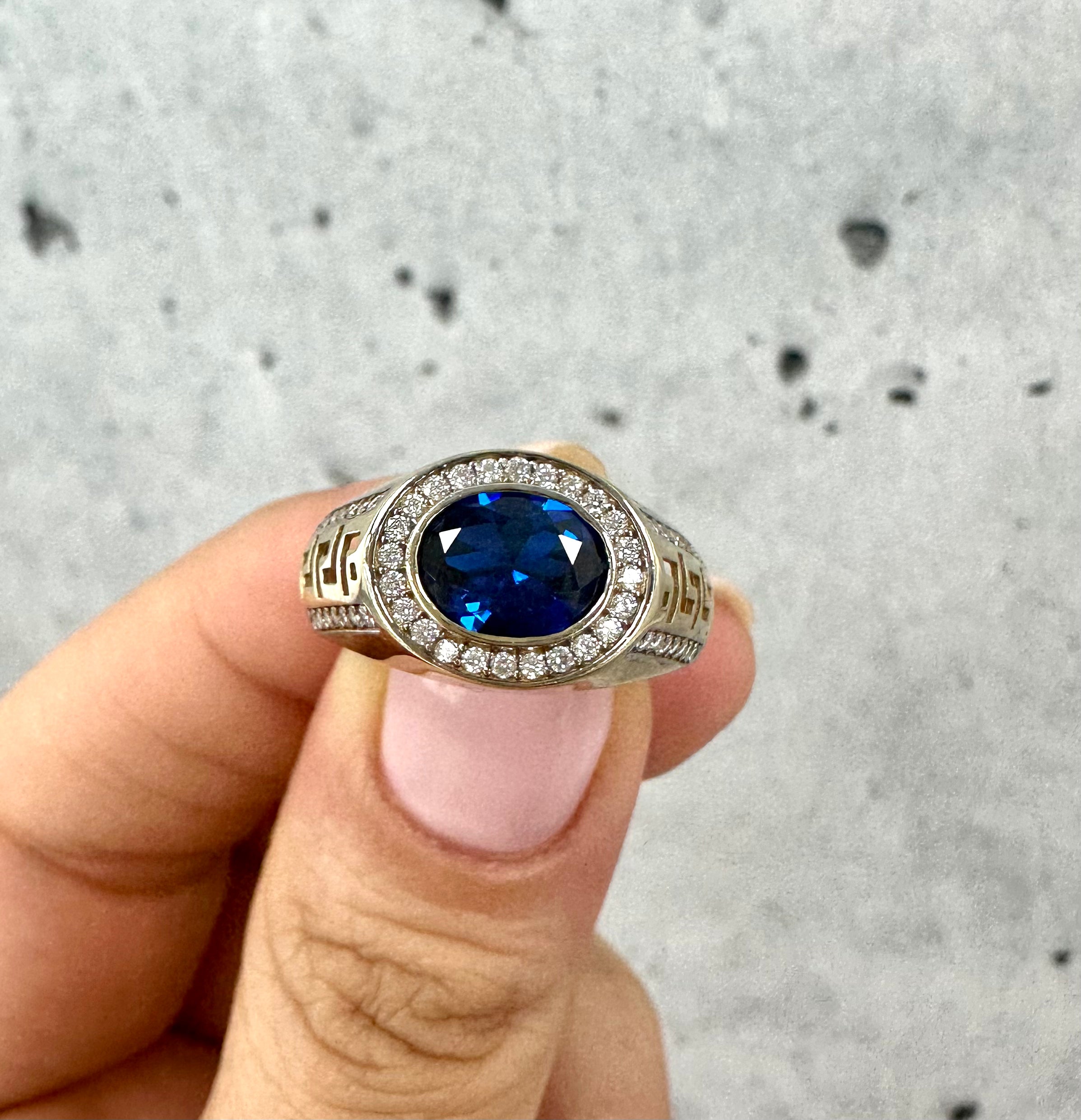 10k online sapphire ring