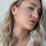 Circle Stone 18k Gold
