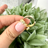 19mm Bold Hoop Earrings 10K Gold
