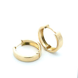 19mm Bold Hoop Earrings 10K Gold