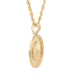 Medusa Pendant 10K Gold 30x30mm