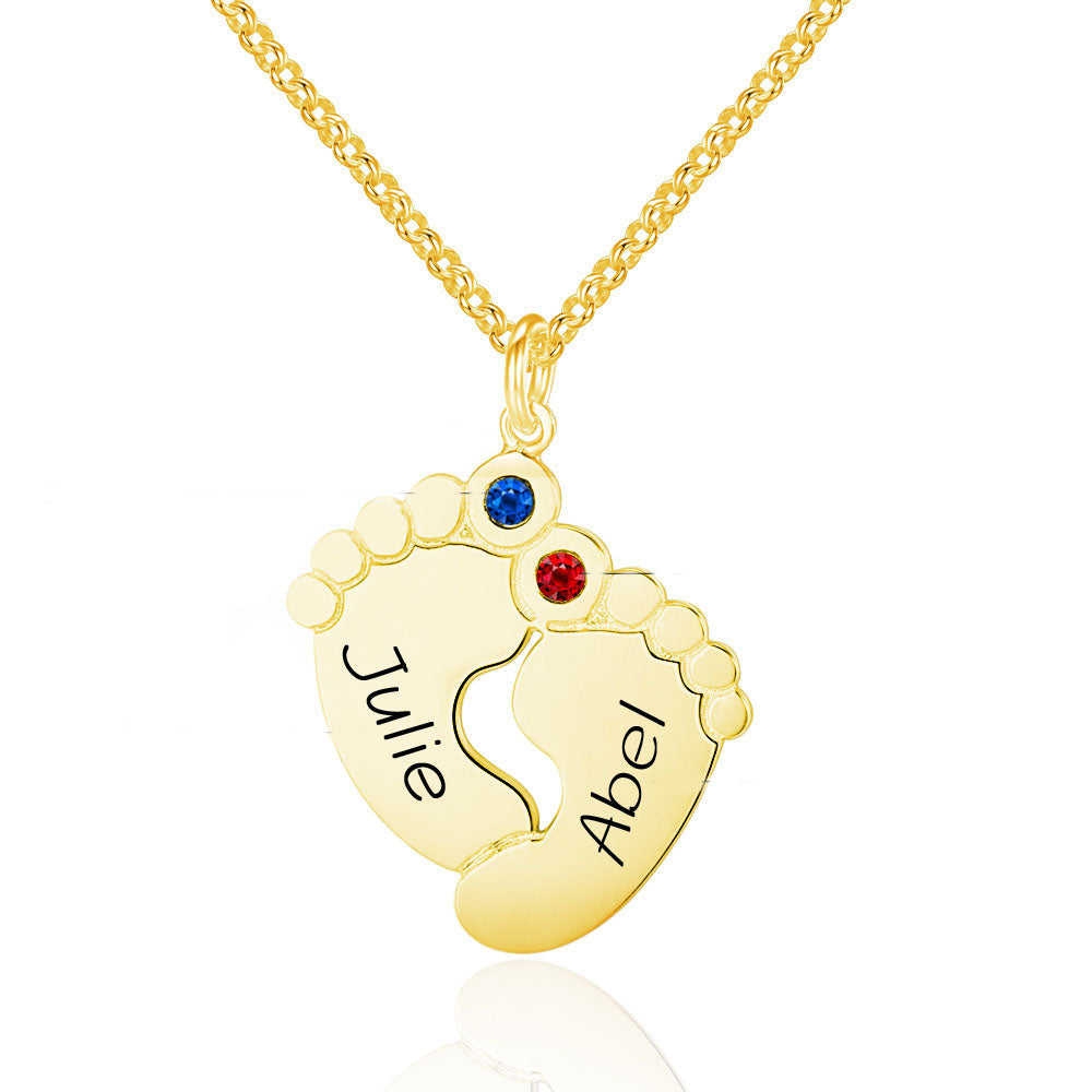 Collier Pieds Personnalisé