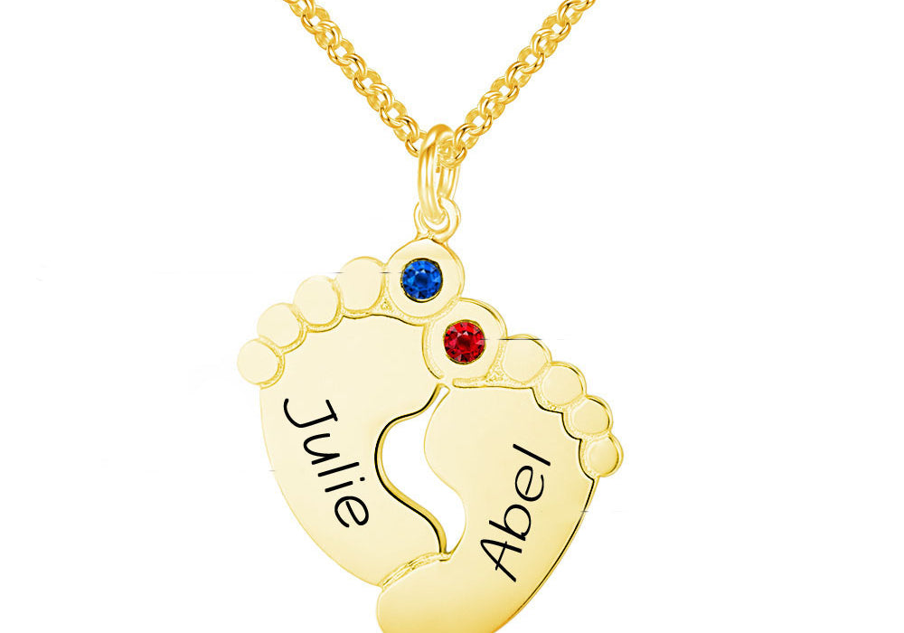 Custom Feet Necklace
