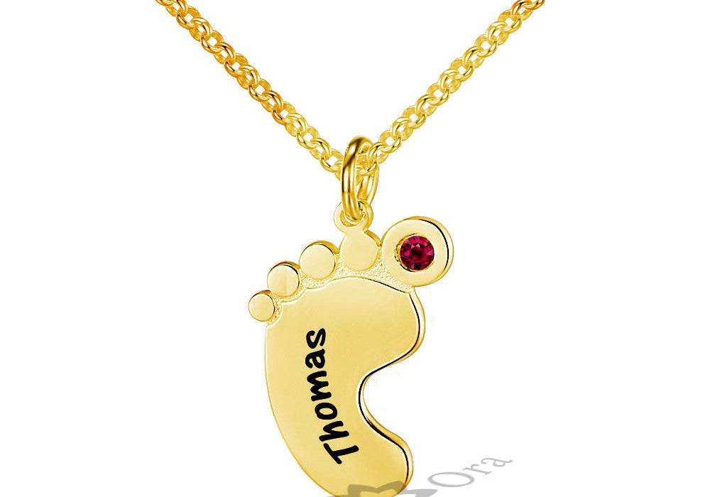 Custom Feet Necklace