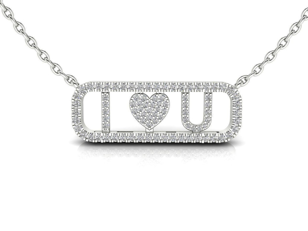Collier Je t'aime Or 14K
