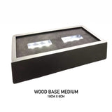 3D Crystal Wide Mini Mantel 15x10cm 1 to 6 People