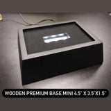 Crystal Rectangle Wide 9x6cm 1 to 3 People